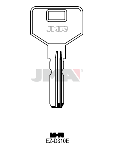LLAVE EN BRUTO ALPACA SEGURIDAD EZ-DS10E