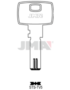 LLAVE EN BRUTO ALPACA SEGURIDAD STS TV-5