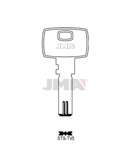 LLAVE EN BRUTO ALPACA SEGURIDAD STS TV-5