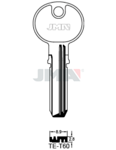LLAVE EN BRUTO LATON SEGUR