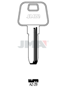 LLAVE EN BRUTO LATON SEGURIDAD AZ-29