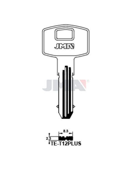 LLAVE EN BRUTO ALPACA SEGUR
