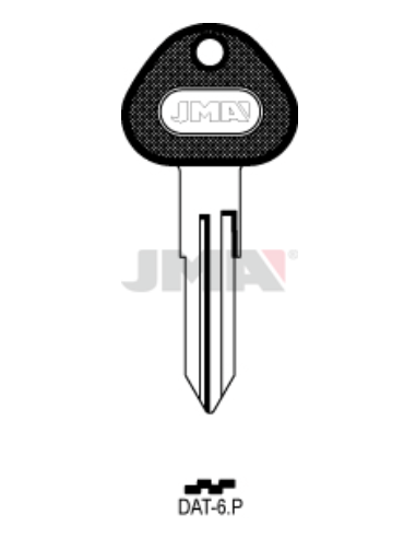 LLAVE EN BRUTO COCHE DAT-6P