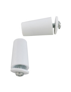 TOPE PERSIANA C/T BL.2 BLANCO 40 MM