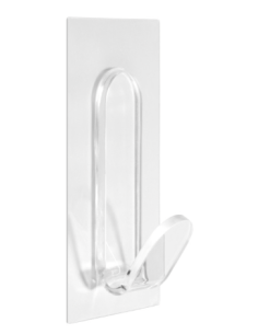 COLGADOR ADH REUTILIZABLE TRANSPARENTE 100X40X120 2
