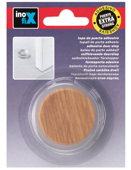 TOPE PUERTA ADH PLASTICO-METAL ROBLE ATLANTICO 100X40X120