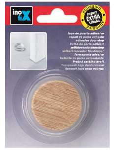 TOPE PUERTA ADH PLASTICO-METAL NOGAL AMERICANO 100X40X120 2