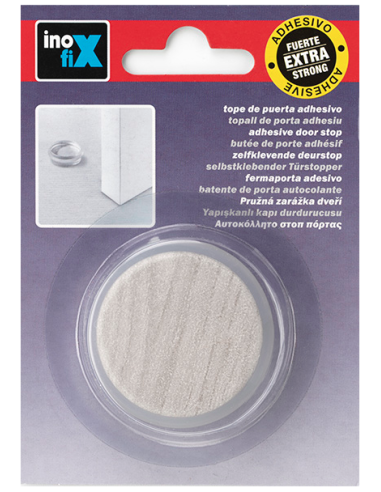 TOPE PUERTA ADH PLASTICO-METAL ARCE NORDICO 100X40X120