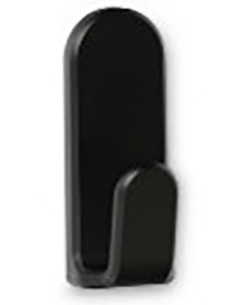 COLGADOR ADH TAGA NEGRO BL2 100X40X120