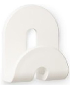 COLGADOR ADH CALMA BLANCO 100X40X120