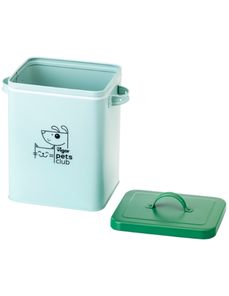 CONTENEDOR METAL COMIDA MASCOTAS 5 L