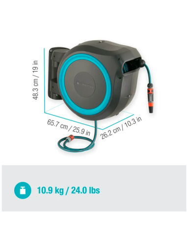PORTAMANGUERA AUTOMATICO ROLLUP 25 M