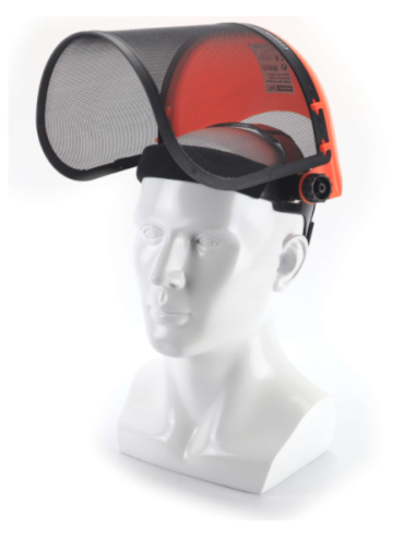 PANTALLA PROTECCION METAL NARANJA