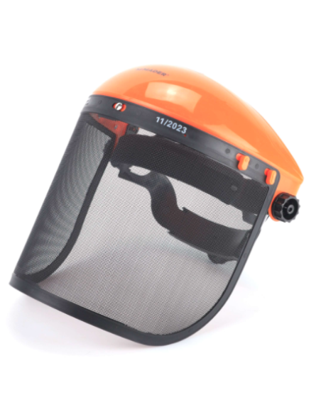 PANTALLA PROTECCION METAL NARANJA