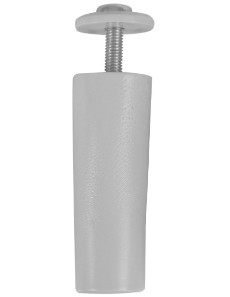 TOPE PERSIANA C/TORNI. GRIS 60MM