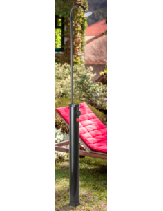 DUCHA SOLAR PVC NEGRO 9 L