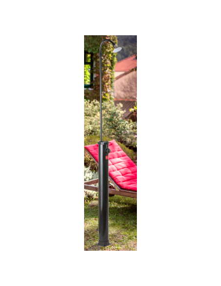 DUCHA SOLAR PVC NEGRO 9 L