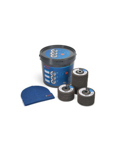 CUBO 40 DISCOS LAMINAS GR 40-60-80 115 MM