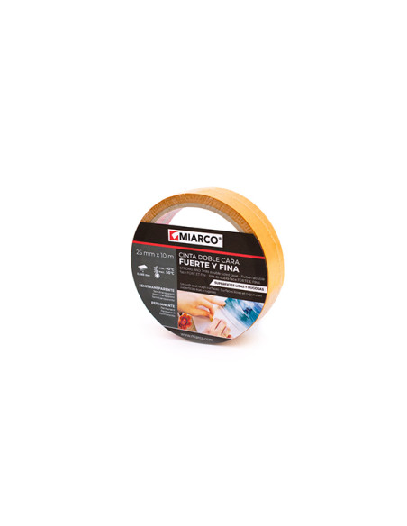 CINTA DOBLE EXTRA FINA DC-600 25MMX10M