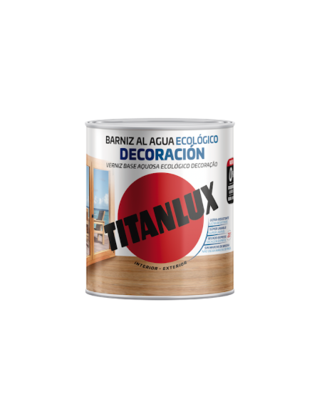 BARNIZ ECO DECO AGUA MAT INCOLORO 750 ML
