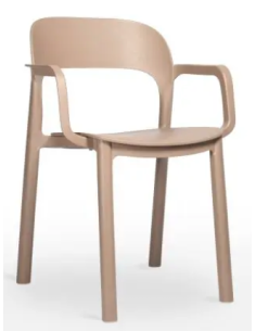 SILLON PP C/BRAZOS MARRON TIERRA ONA