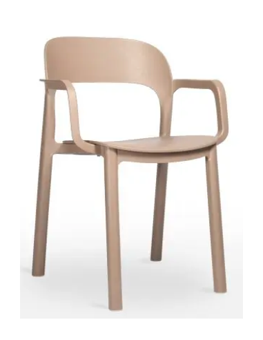 SILLON PP C/BRAZOS MARRON TIERRA ONA