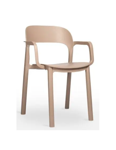 SILLON PP C/BRAZOS MARRON TIERRA ONA
