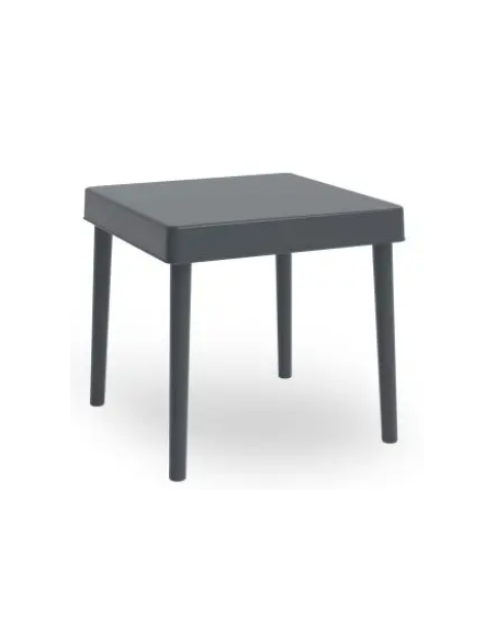 MESA AUX PP GRIS OSCUROI ALBA 50X50X48CM