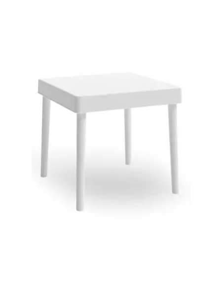 MESA AUX PP BLANCA ALBA 50X50X48CM