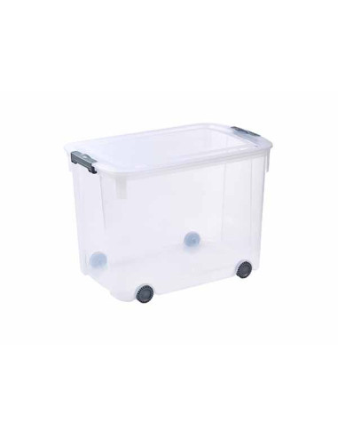 CAJA MULTIUSOS C/RUEDAS Logic 70L 59X39X43,5