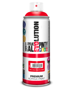 PINTURA AER ACR. ROJO TRAFFIC MATE 400 ML