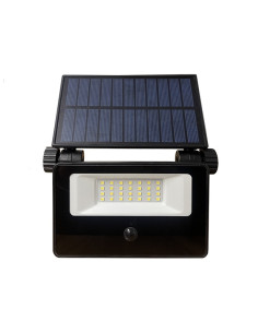FOCO LED SOLAR MINI+SENSOR 3 POS. 1500LM 15W
