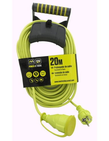 PROLONGADOR 20 METROS IP44 VERDE PROXT 20 M