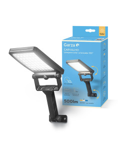 APLIQUE SOLAR CARVALHO 500 LM 40K