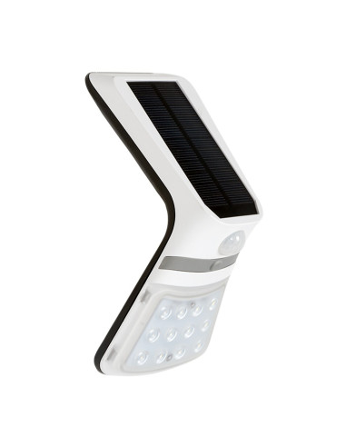 APLIQUE PARED SOLAR GUARDIAN PIR IP65 BLANCO 220LM 1,5 W