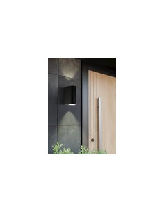 APLIQUE 2L GU REDONDEADO NEGRO "SCOGLIERA-E" 100X40X120 2