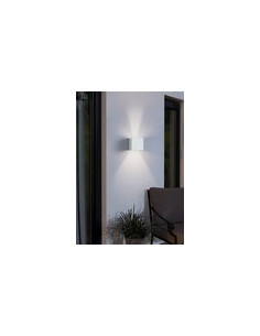 APLIQUE LED CUADRADO BLANCO "BARCAROLA-E" 100X40X120 2