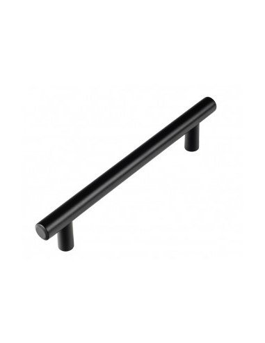 TIRADOR INOX NEGRO MATE 128 MM