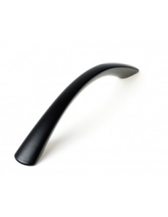 TIRADOR ALUMINIO NEGRO MATE 128 MM