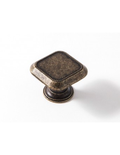 POMO ZAMAK CUERO VIEJO 30 MM