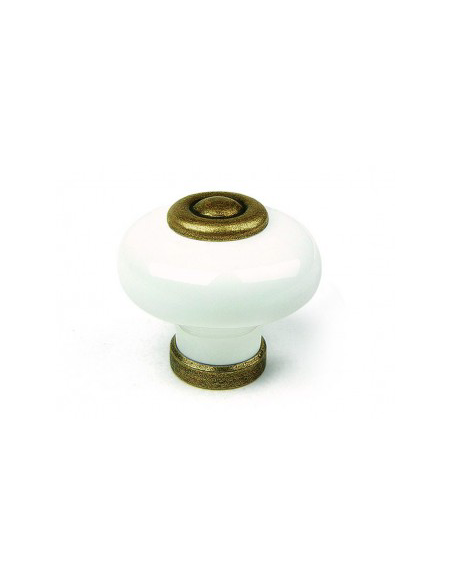 POMO BLANCO/CUERO VIEJO 31 MM