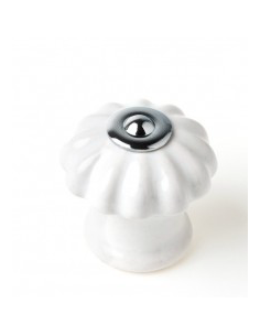 POMO PORCELANA BLANCO 28 MM