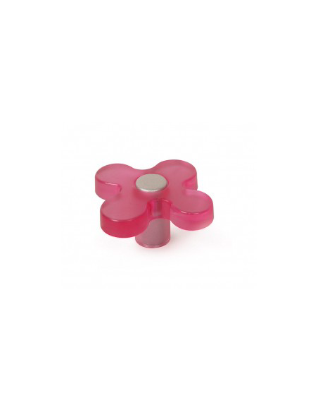 POMO FLOR ALU-MAGENTA 49 MM