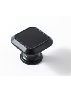 POMO NEGRO MATE ZAMAK 30 MM