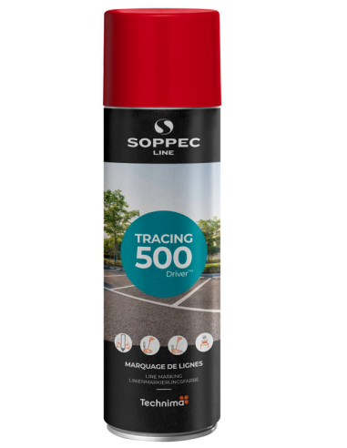 MARCALINEAS SUELOS TRACING 500 ROJO 500 ML