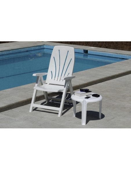 SILLON RESINA 4P BLANCO