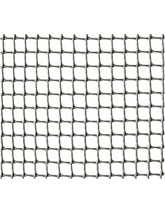 MALLA CUADRADA 10X10MM GRIS 1X25 M