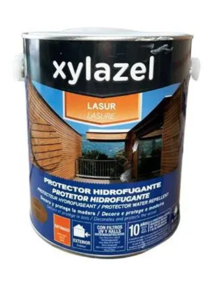 PROTECTOR MAD. LASUR AGUA SAT CASTAÑO 4 L