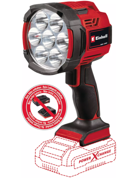 LINTERNA TE-CL 18/2500 SIN BATERIA