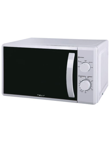 MICROONDAS 700W BLANCO CON TIRADOR 20 L